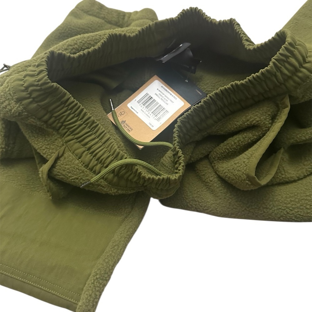 The North Face Ripstop Denali Pant Men's Green Fleece Jogger Pants Small NWT - Picture 9 of 10